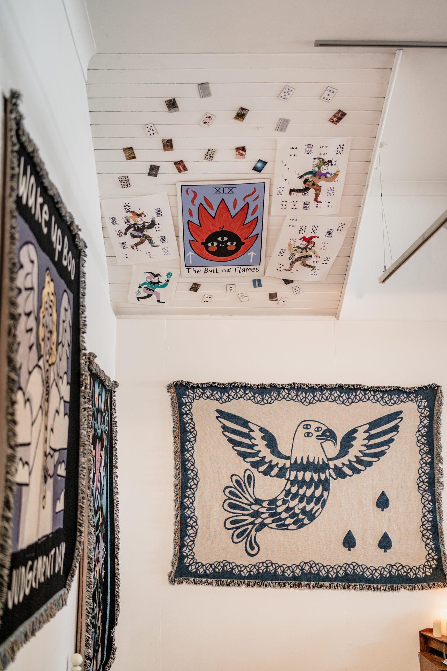 Night Flight Tapestry