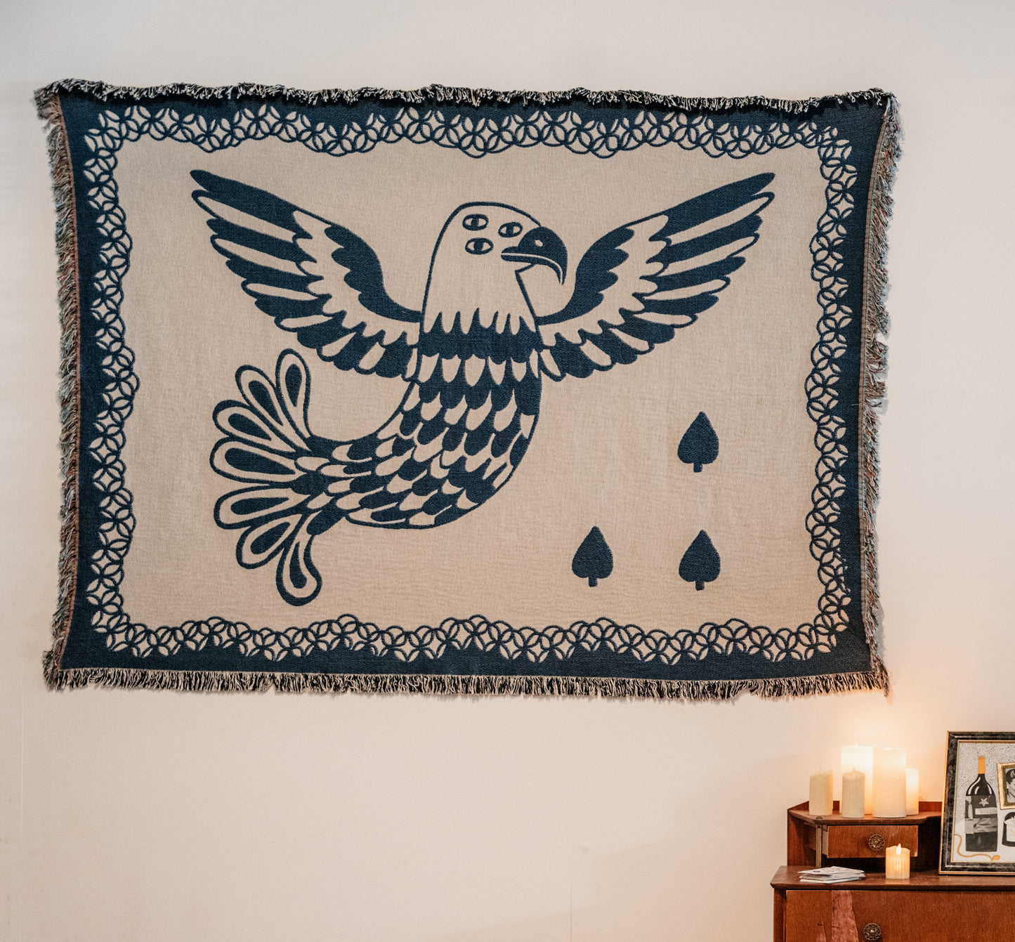 Night Flight Tapestry
